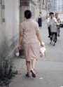 woman and duck, Chengdu China